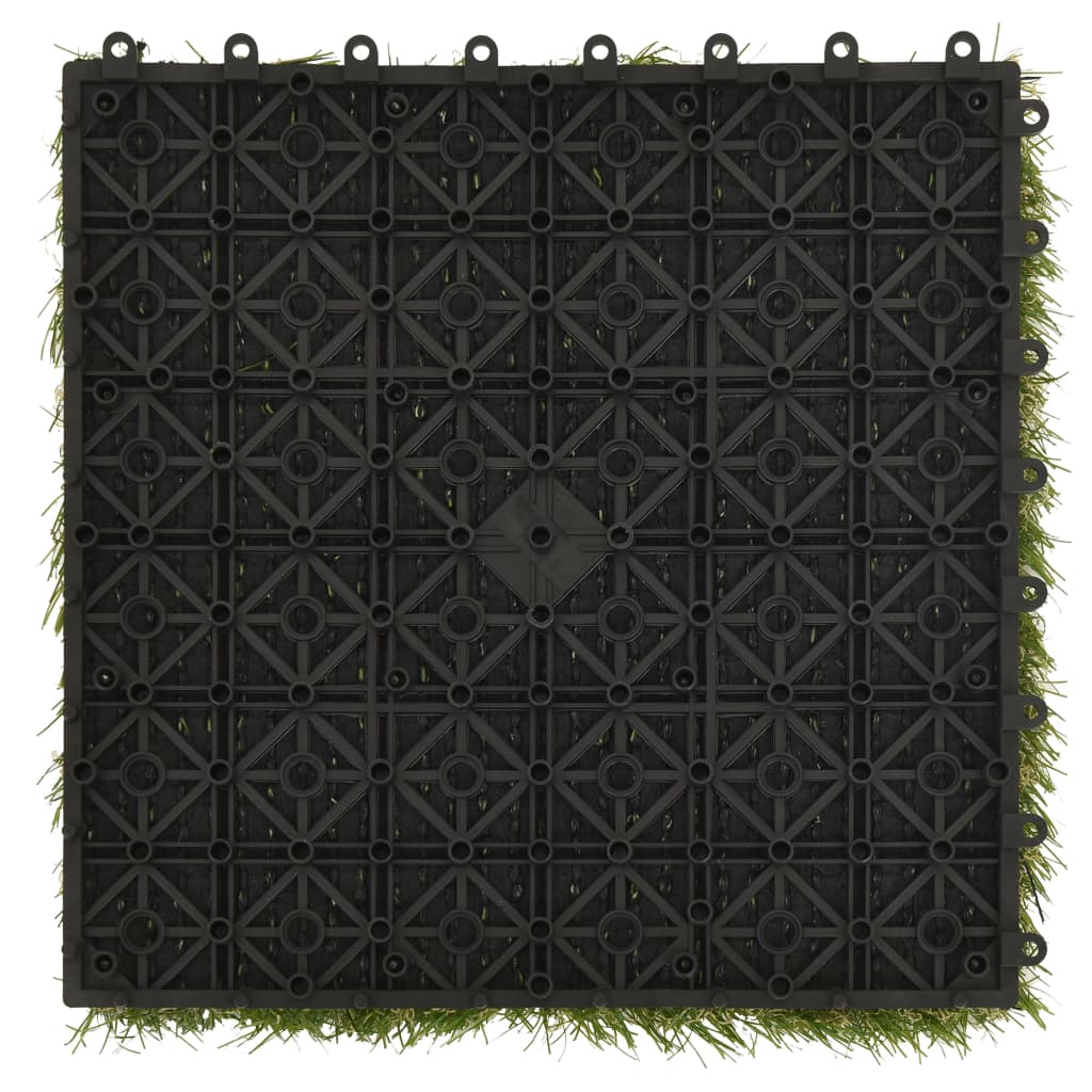 Piastrelle in Erba Sintetica 22 pz 30x30 cm Verde | homemem39
