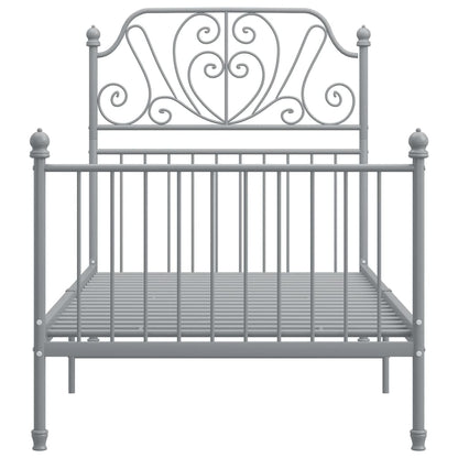 Giroletto Grigio in Metallo 100x200 cm | homemem39