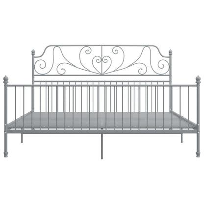 Giroletto Grigio in Metallo 180x200 cm | homemem39