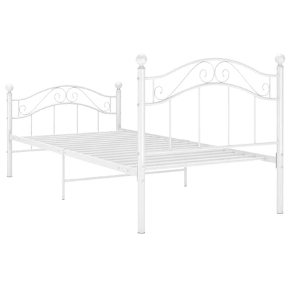 Giroletto Bianco in Metallo 90x200 cm