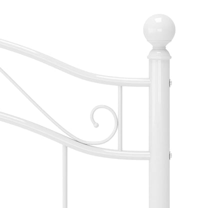 Giroletto Bianco in Metallo 90x200 cm