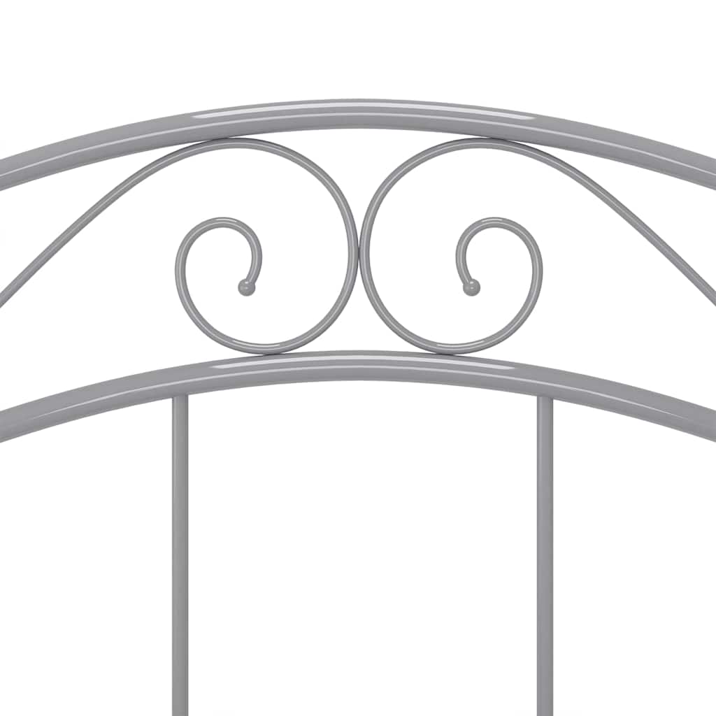 Giroletto Grigio in Metallo 90x200 cm