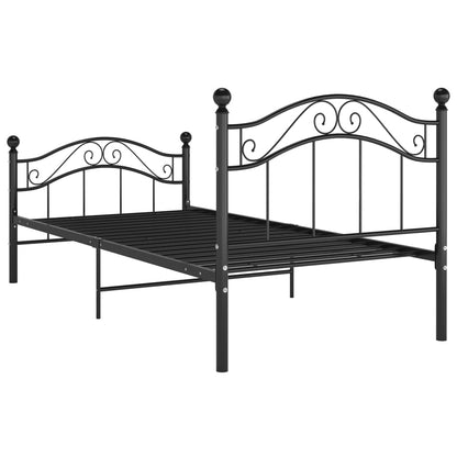 Giroletto Nero in Metallo 100x200 cm | homemem39