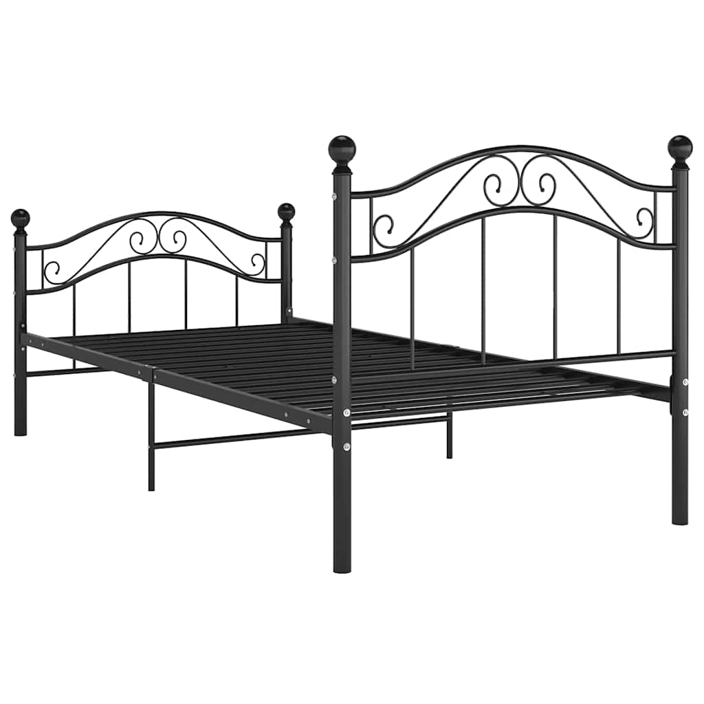 Giroletto Nero in Metallo 100x200 cm