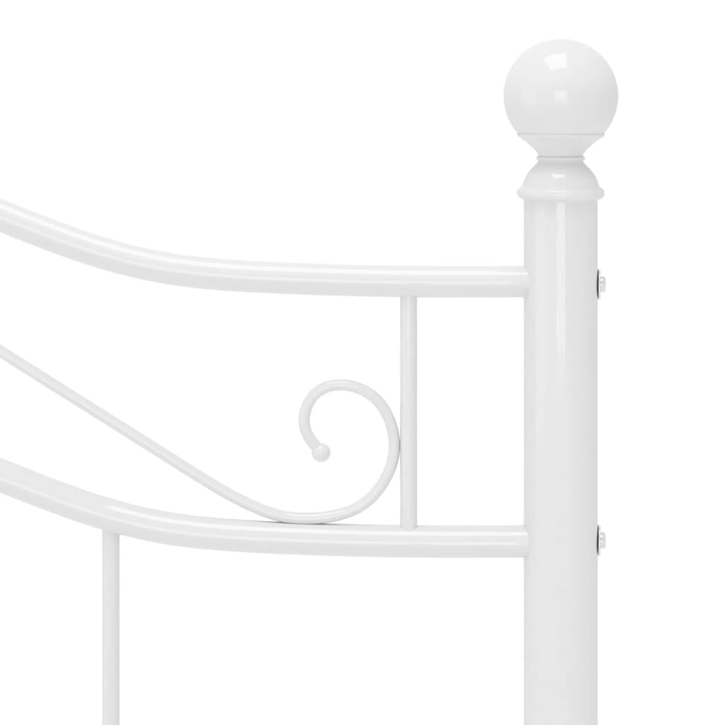 Giroletto Bianco in Metallo 120x200 cm - homemem39