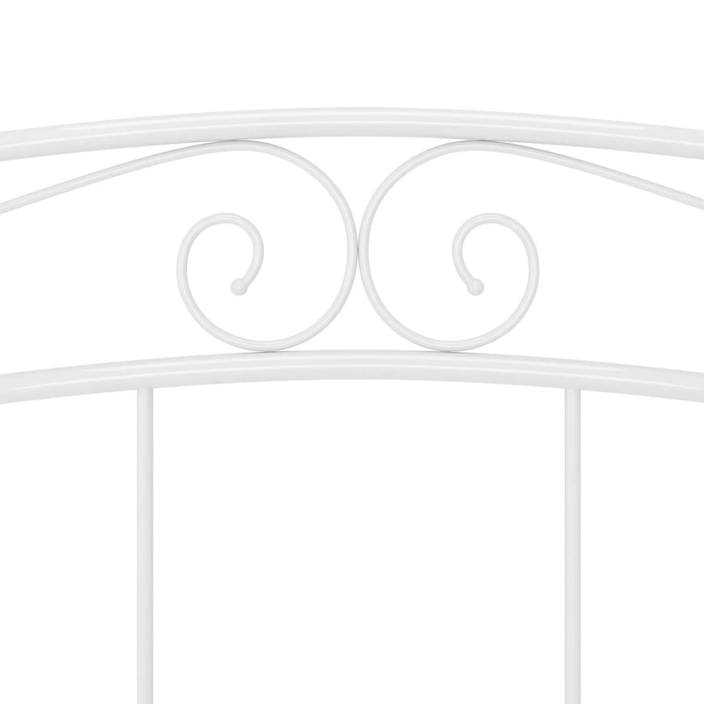 Giroletto Bianco in Metallo 140x200 cm - homemem39