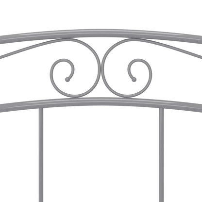 Giroletto Grigio in Metallo 140x200 cm - homemem39