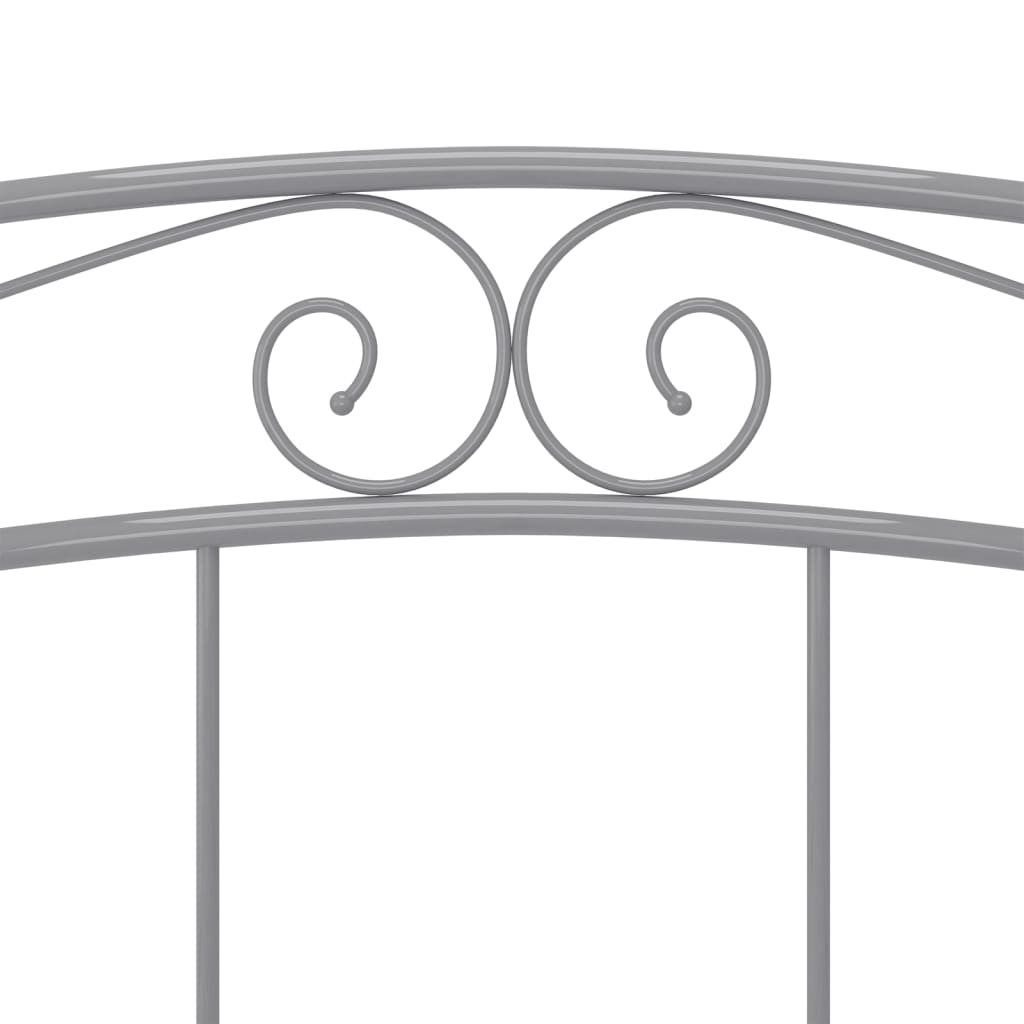 Giroletto Grigio in Metallo 160x200 cm - homemem39