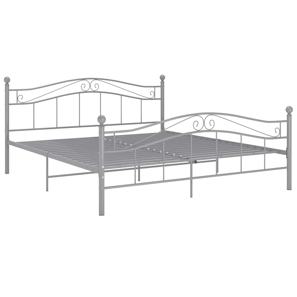 Giroletto Grigio in Metallo 180x200 cm | homemem39