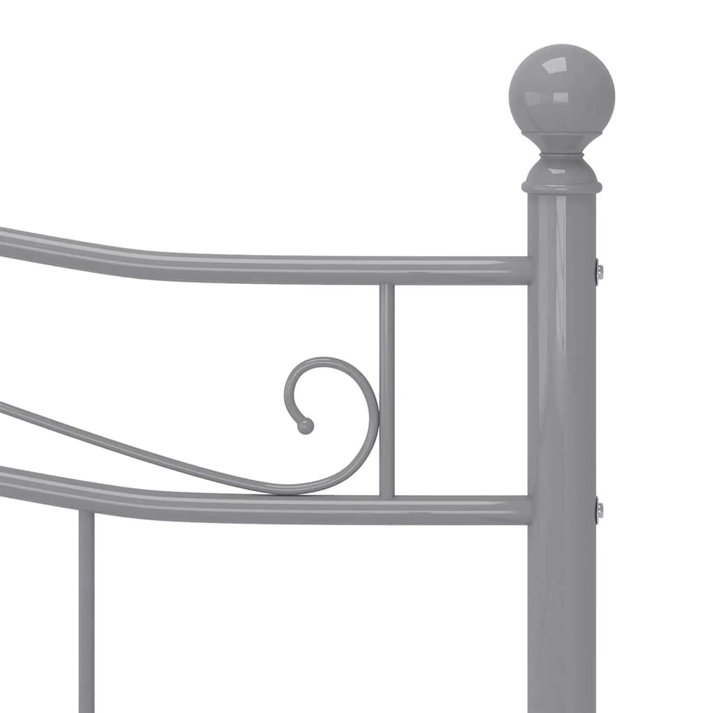 Giroletto Grigio in Metallo 180x200 cm | homemem39