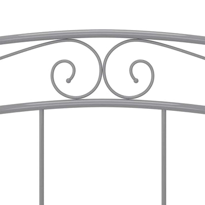 Giroletto Grigio in Metallo 180x200 cm | homemem39