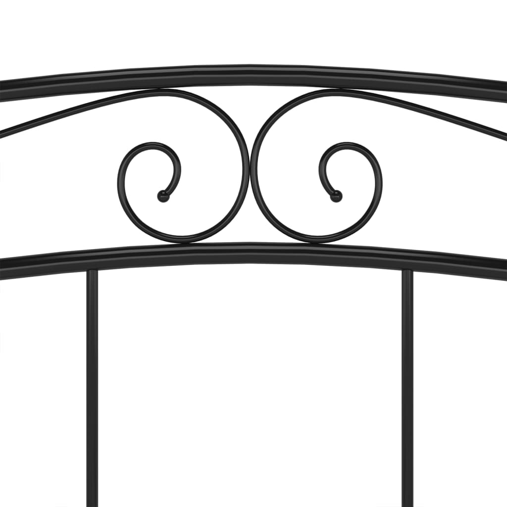 Giroletto Nero in Metallo 200x200 cm - homemem39