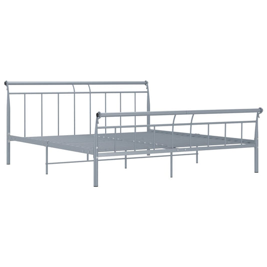 Giroletto Grigio in Metallo 180x200 cm - homemem39