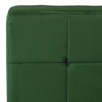 Poltrona Relax 65x79x87 cm Verde Scuro in Velluto | homemem39