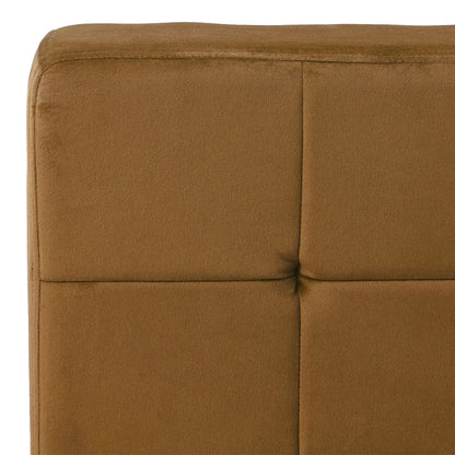 Poltrona Relax 65x79x87 cm Marrone in Velluto | homemem39