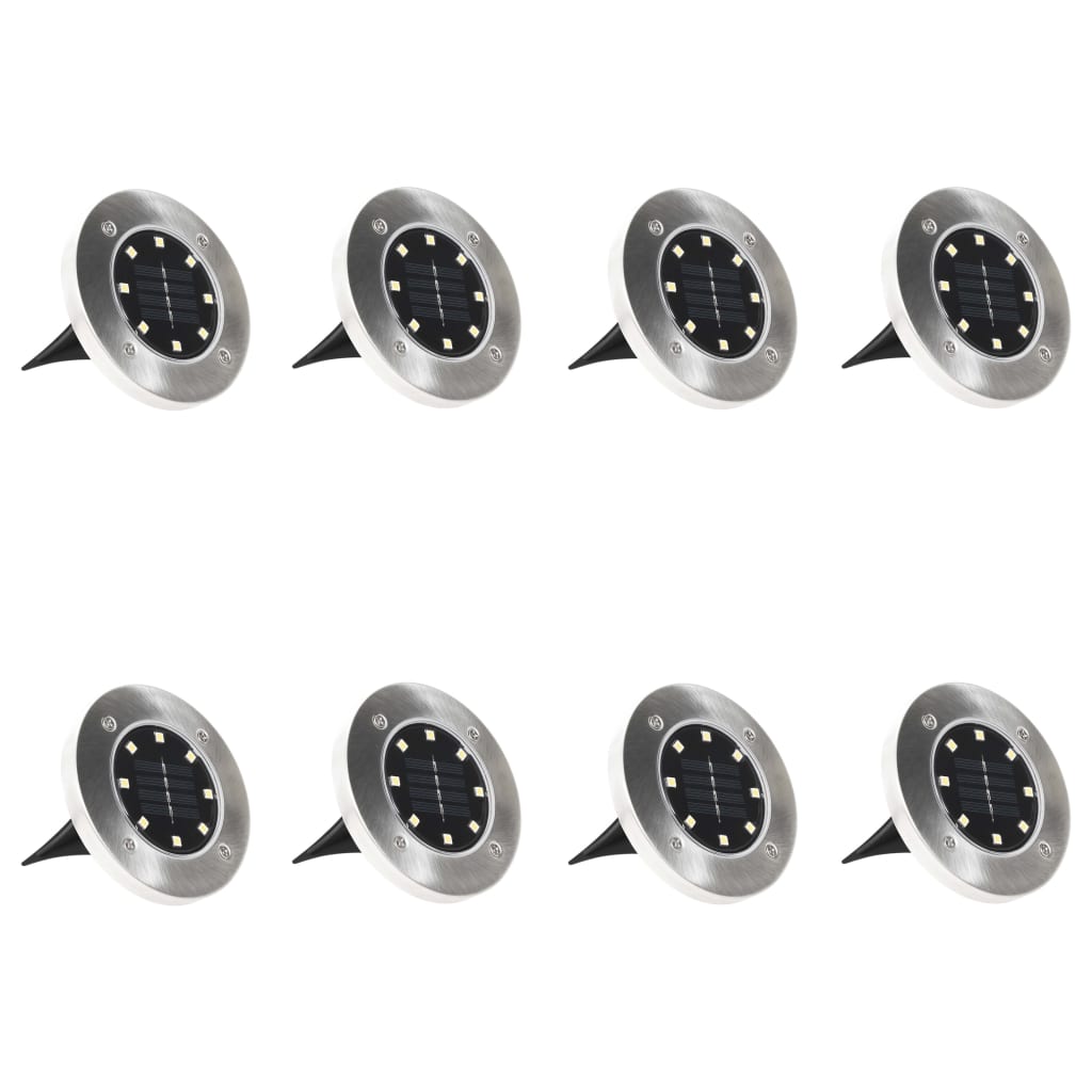 Lampade Solari da Terra 8 pz Luci a LED Colore RGB | homemem39