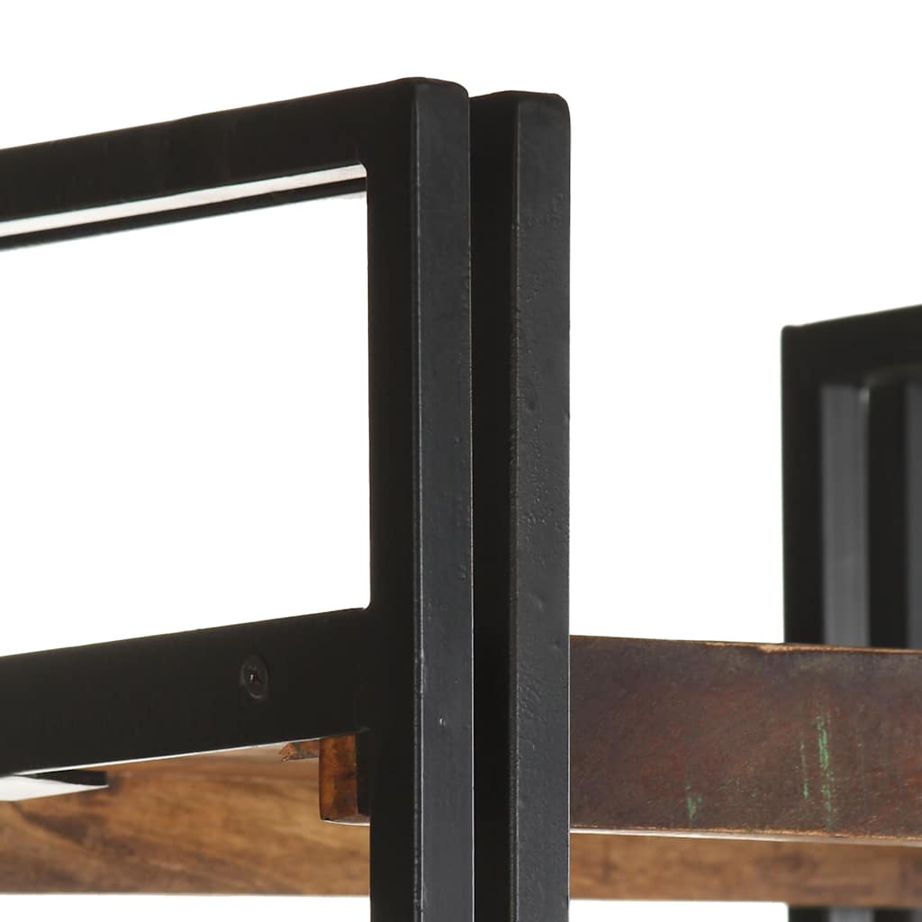 Libreria a 5 Ripiani 40x30x180cm in Massello di Recupero | homemem39