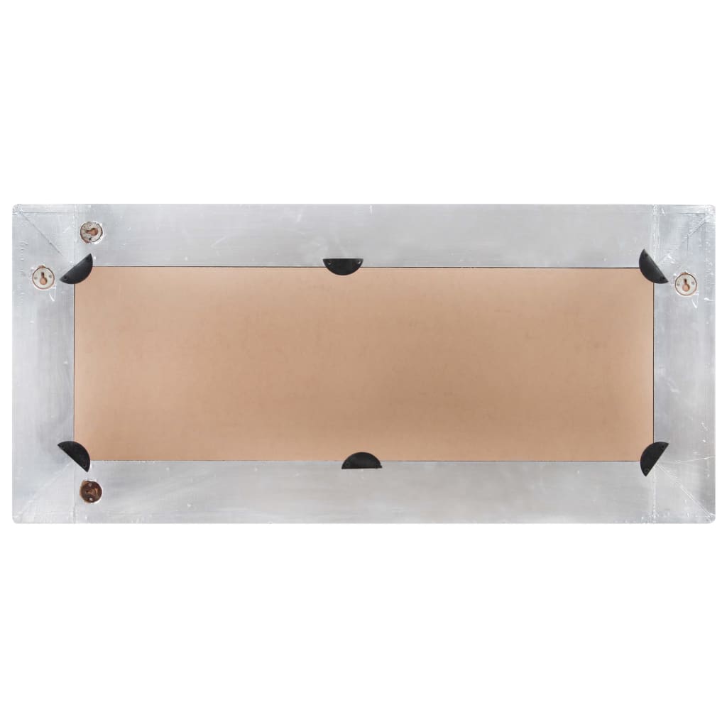 Specchio Stile Aviatore 110x50 cm in Metallo | homemem39