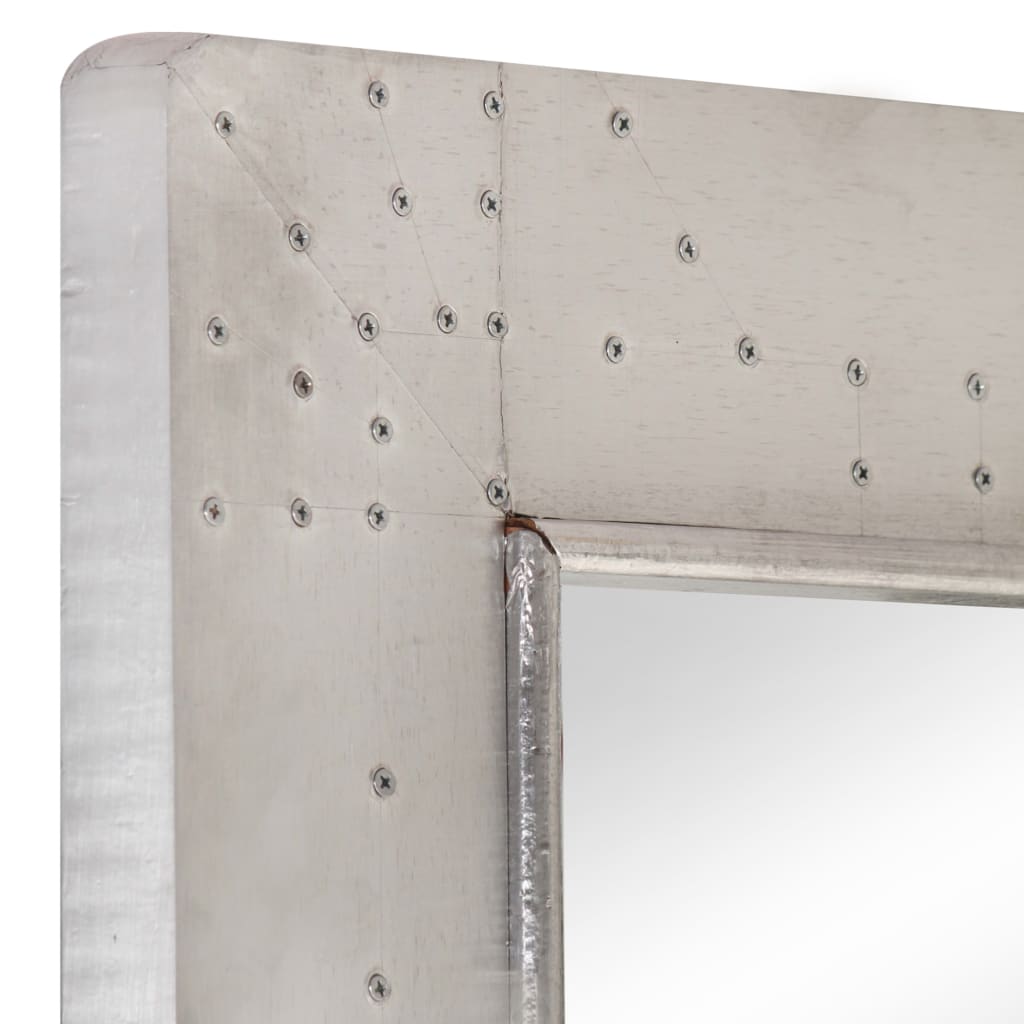 Specchio Stile Aviatore 110x50 cm in Metallo | homemem39