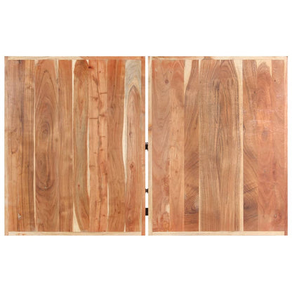 Tavolino da Salotto 142x90x42 cm in Legno Massello di Acacia | homemem39