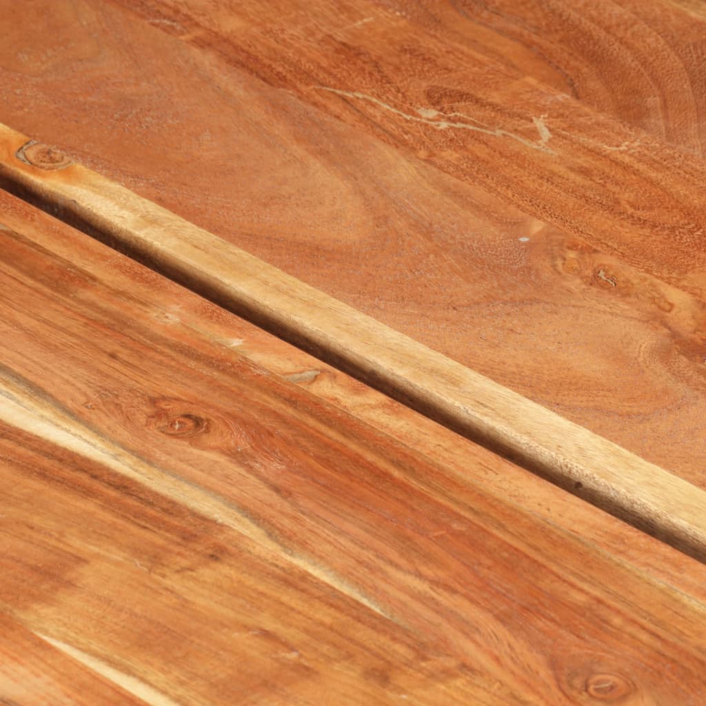 Tavolino da Salotto 142x90x42 cm in Legno Massello di Acacia | homemem39