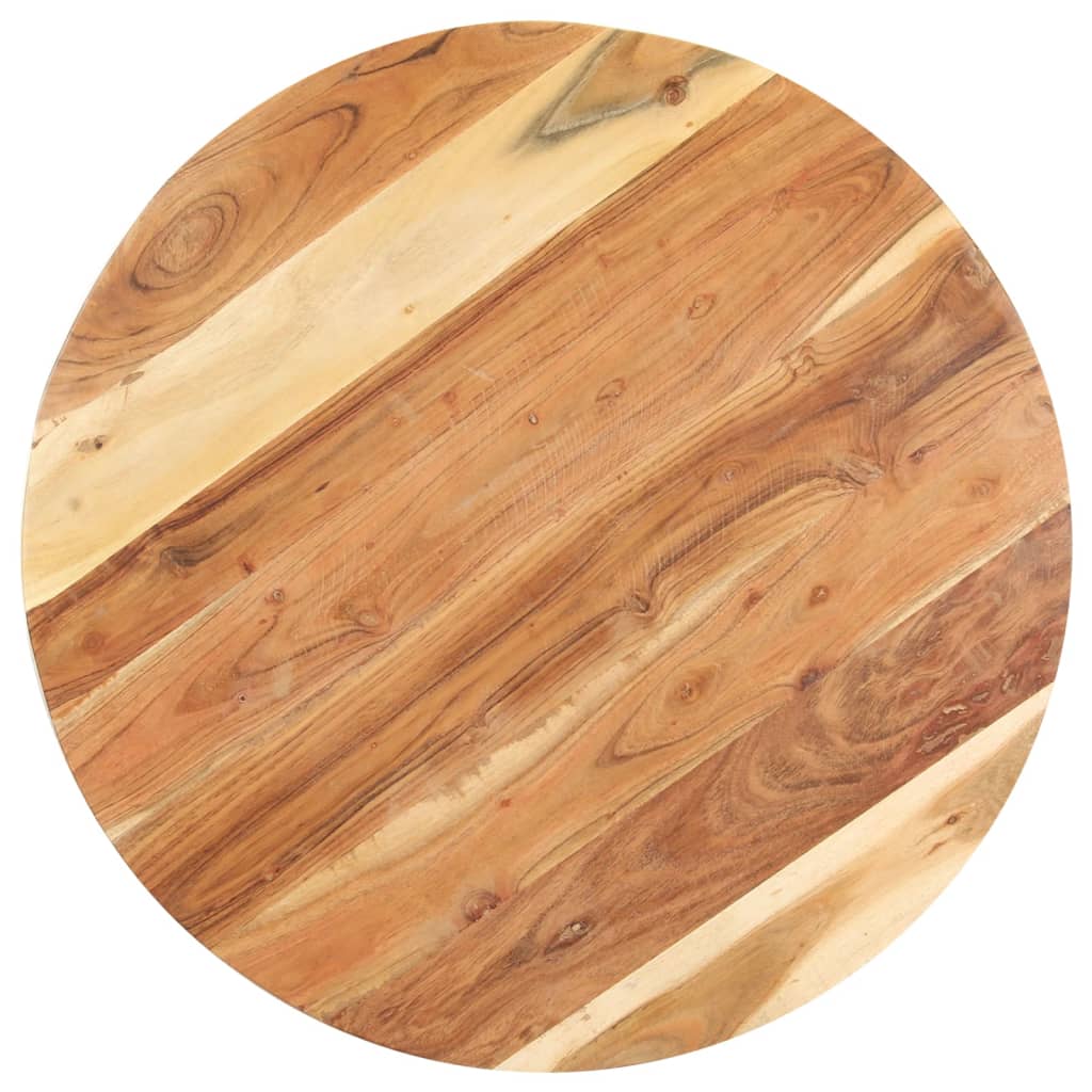 Tavolino di Servizio 68x68x56 cm in Legno Massello di Acacia | homemem39