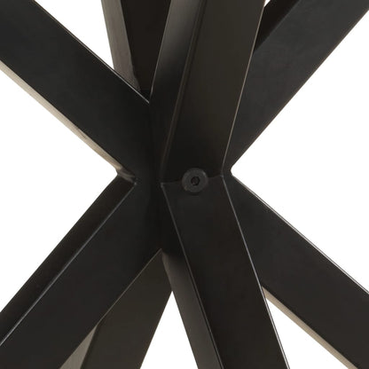 Tavolino di Servizio 68x68x56 cm in Legno Massello di Acacia | homemem39
