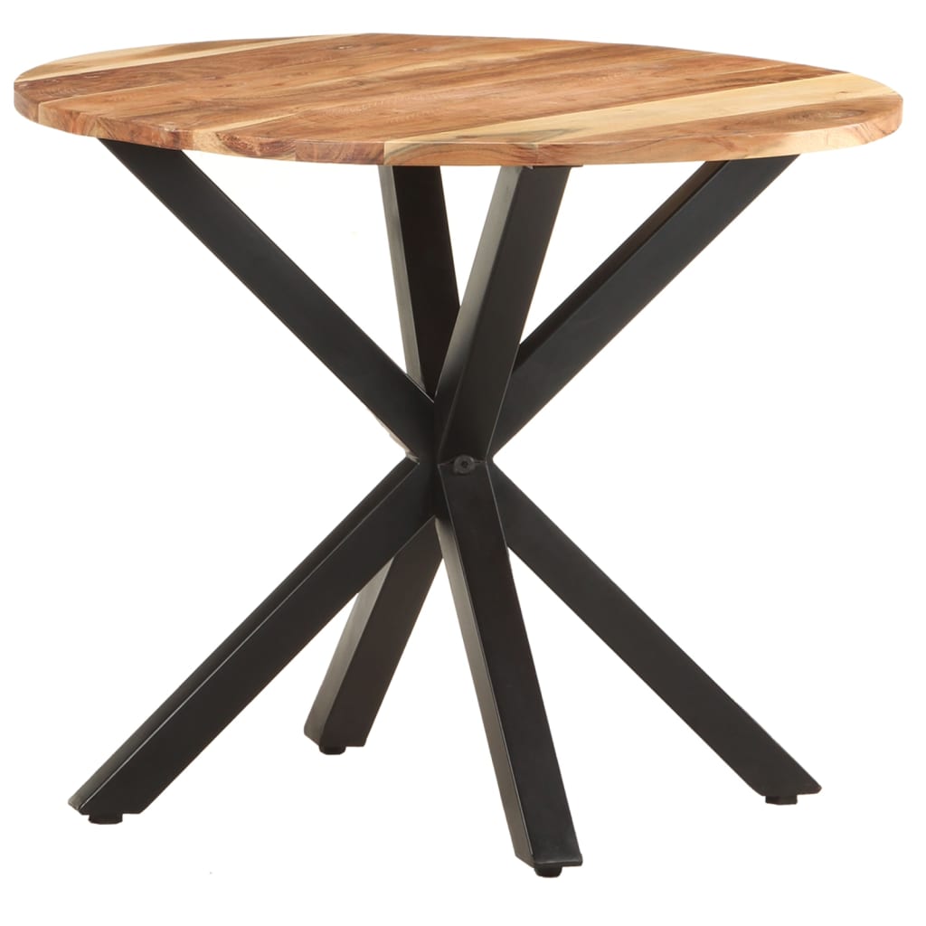 Tavolino di Servizio 68x68x56 cm in Legno Massello di Acacia | homemem39