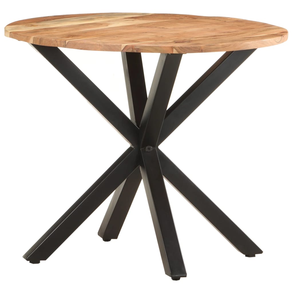 Tavolino di Servizio 68x68x56 cm in Legno Massello di Acacia | homemem39