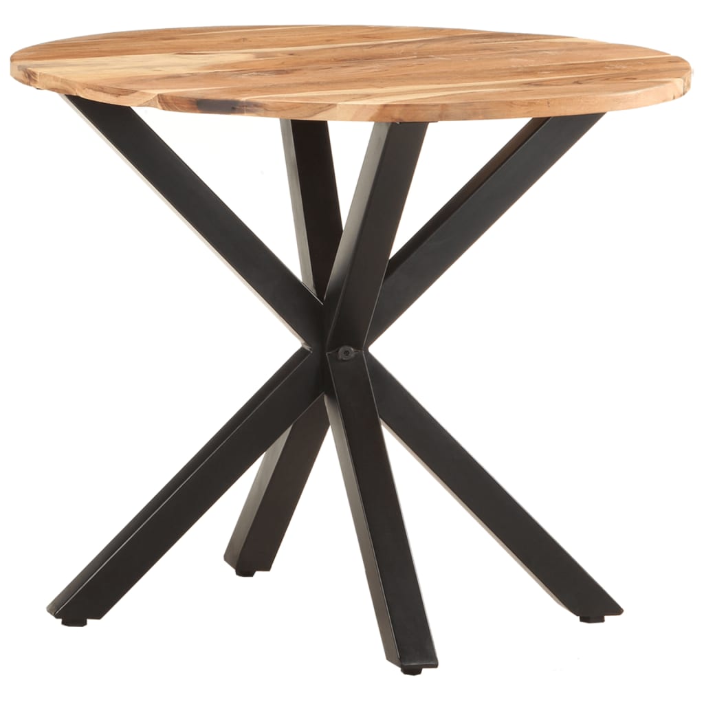 Tavolino di Servizio 68x68x56 cm in Legno Massello di Acacia | homemem39