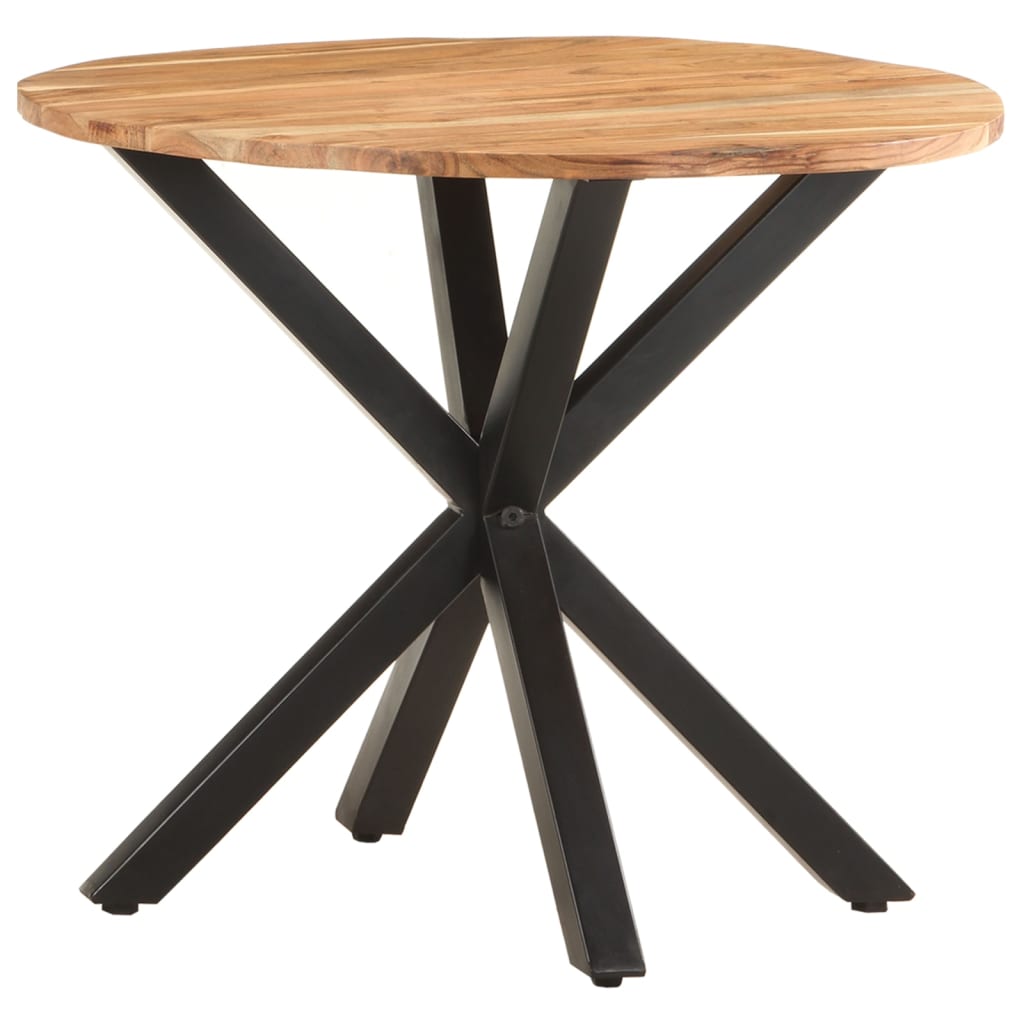Tavolino di Servizio 68x68x56 cm in Legno Massello di Acacia | homemem39