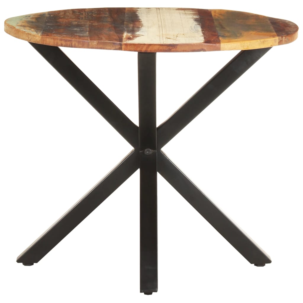Tavolino di Servizio 68x68x56 cm in Legno Massello di Recupero | homemem39