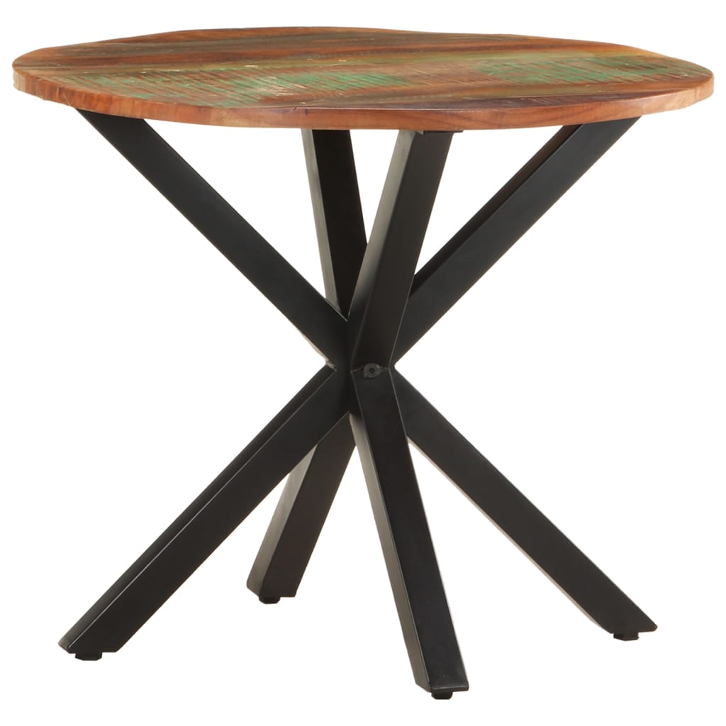 Tavolino di Servizio 68x68x56 cm in Legno Massello di Recupero | homemem39