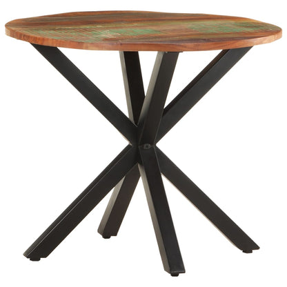 Tavolino di Servizio 68x68x56 cm in Legno Massello di Recupero | homemem39