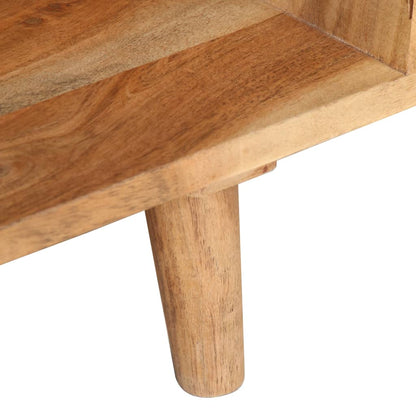 Mobile Porta TV 115x30x39 cm in Legno Massello di Acacia - homemem39