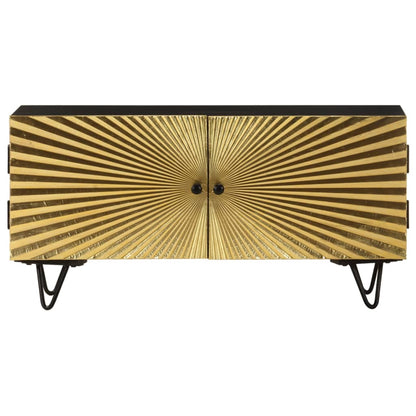 Mobile Porta TV 90x30x45 cm in Legno Massello di Mango