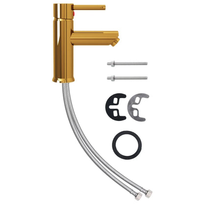 Rubinetto per Lavabo del Bagno Oro 130x176 mm - homemem39
