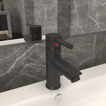 Rubinetto per Lavabo del Bagno Grigio 130x176 mm - homemem39