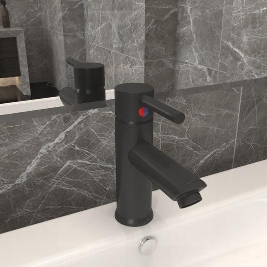 Rubinetto per Lavabo del Bagno Grigio 130x176 mm - homemem39