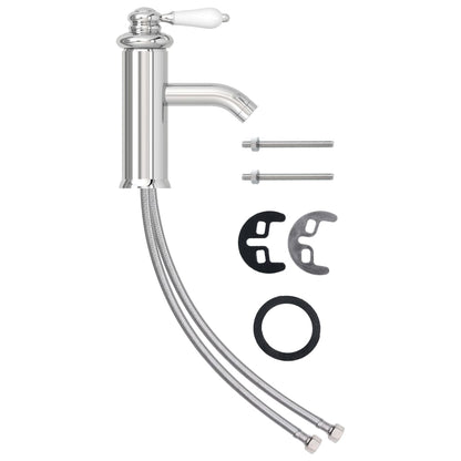 Rubinetto per Lavabo del Bagno Finitura Cromo 130x180 mm - homemem39
