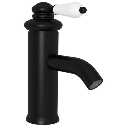 Rubinetto per Lavabo del Bagno Nero 130x180 mm - homemem39