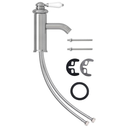 Rubinetto per Lavabo del Bagno Argento 130x180 mm - homemem39