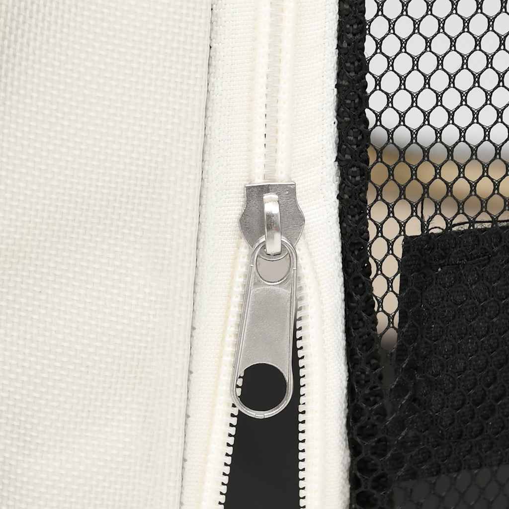 Box per Cani Pieghevole con Borsa Trasporto Blu 125x125x61 cm - homemem39