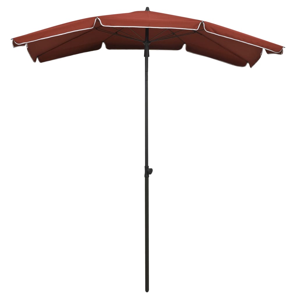 Ombrellone da Giardino con Palo 200x130 cm Terracotta | homemem39