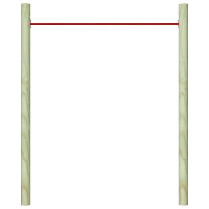 Sbarra da Gioco 125 cm in Acciaio Rosso - homemem39