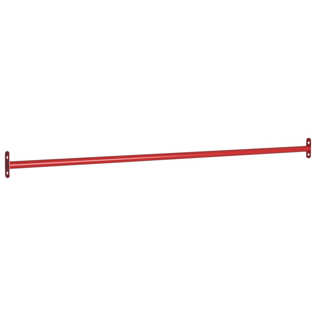 Sbarre da Gioco 2 pz 125 cm in Acciaio Rosso - homemem39