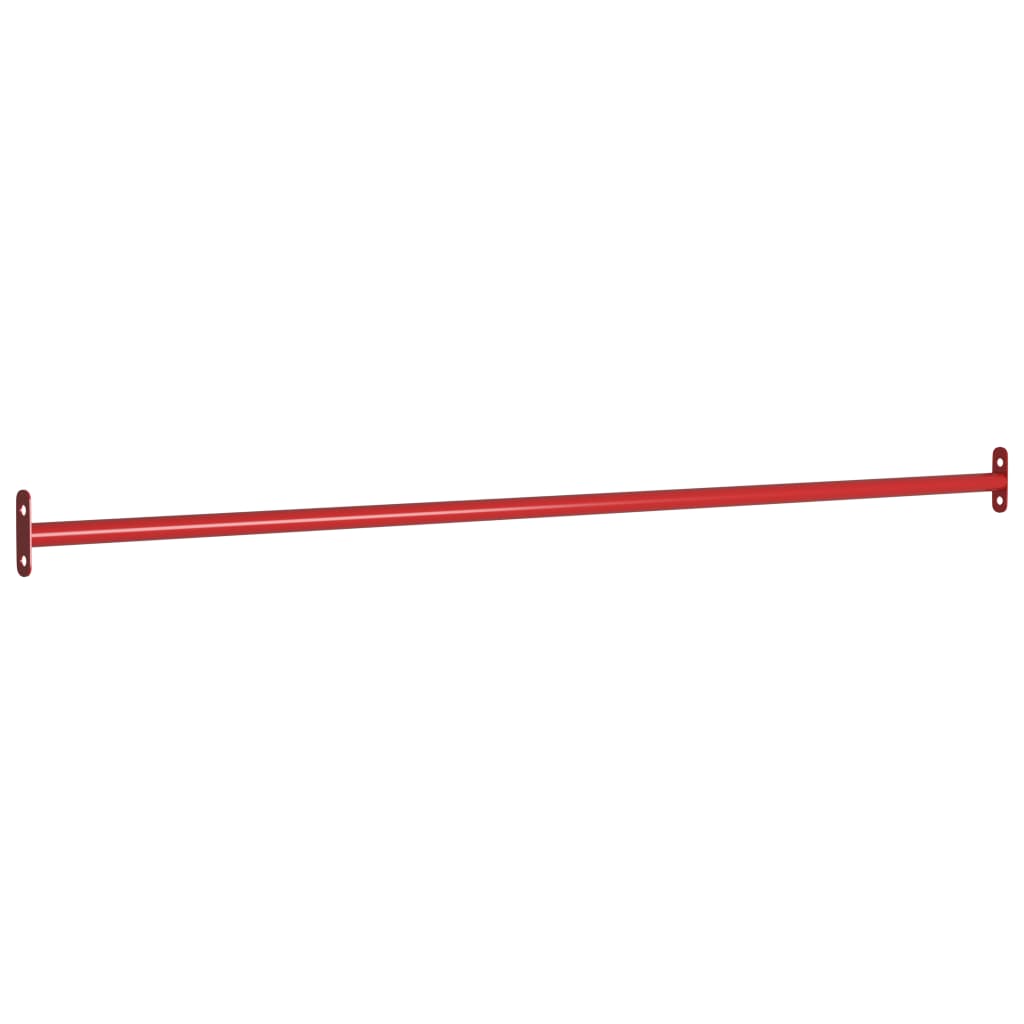 Sbarre da Gioco 3 pz 125 cm in Acciaio Rosso - homemem39