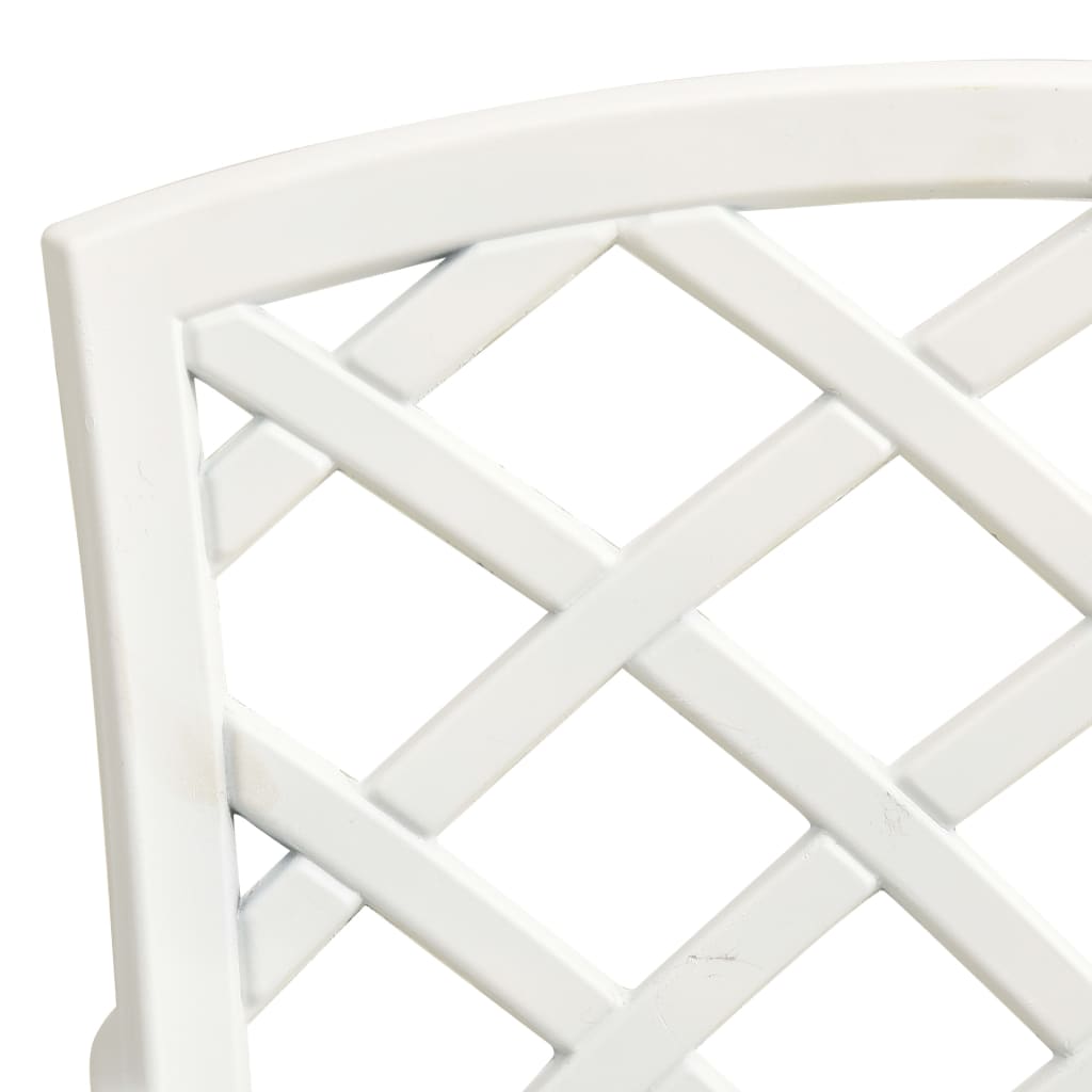 Set da Bar 3 pz in Alluminio Pressofuso Bianco | homemem39