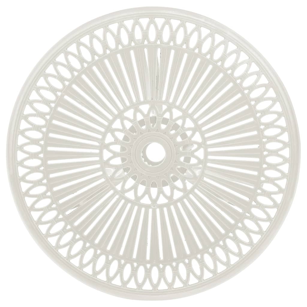Set da Bar 3 pz in Alluminio Pressofuso Bianco | homemem39