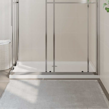 Piatto Doccia in ABS Rettangolare Bianco 70x120 cm - homemem39